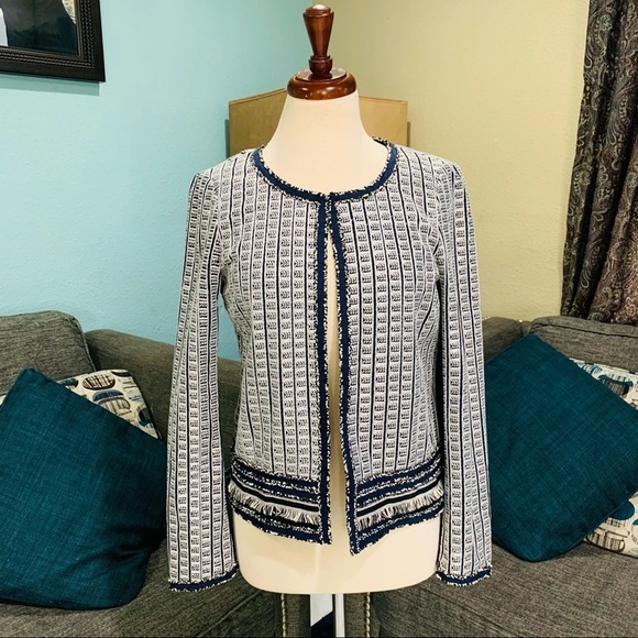 Marc Aurel Indigo Club Jacket Size 36 - Picture 1 of 10